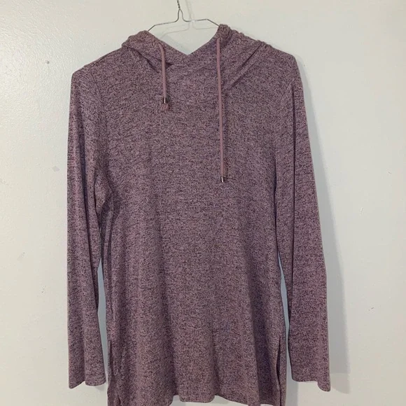 Premise Purple Long Sleeve Hoodie Top - Picture 2 of 7